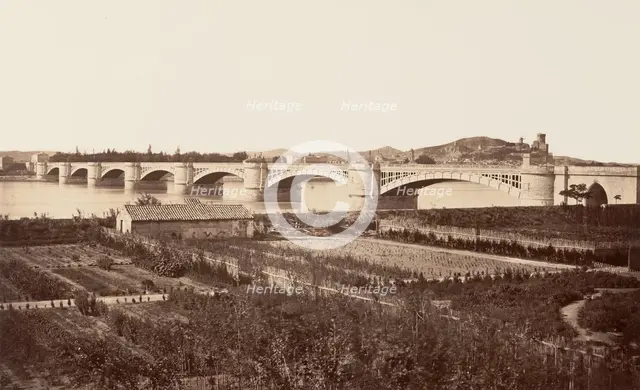 Tarascon, Viaduc, ca. 1861. Creator: Edouard Baldus.