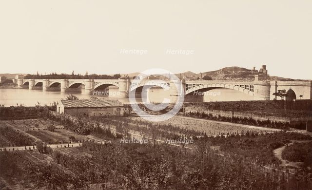 Tarascon, Viaduc, ca. 1861. Creator: Edouard Baldus.