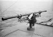 Target Practice - Range Finder at Work, 1913. Creator: Unknown