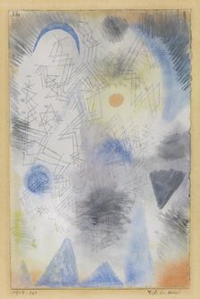 Targets in the fog, 1917. Artist: Klee, Paul (1879-1940)