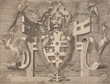 Targhe ed altri ornati di varie e capricciose invenzioni (Cartouches and other ornaments o..., 1773. Creator: Unknown