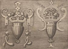 Targhe ed altri ornati di varie e capricciose invenzioni (Cartouches and other ornaments o..., 1773. Creator: Unknown