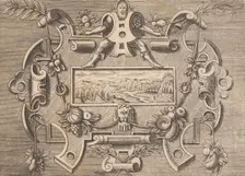 Targhe ed altri ornati di varie e capricciose invenzioni (Cartouches and other ornaments o..., 1773. Creator: Unknown