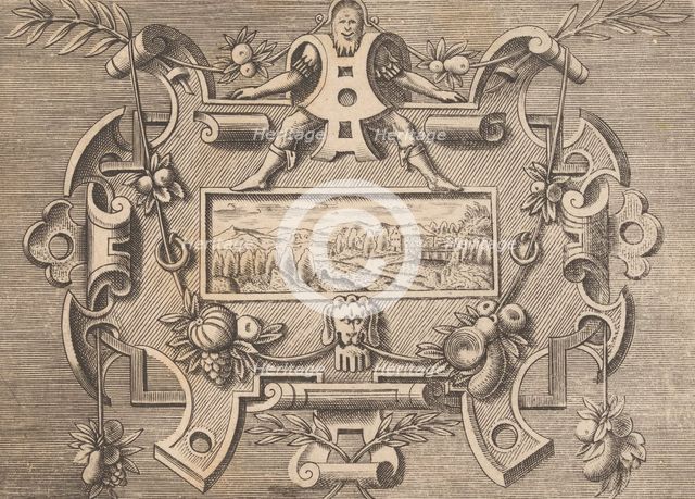 Targhe ed altri ornati di varie e capricciose invenzioni (Cartouches and other ornaments o..., 1773. Creator: Unknown.
