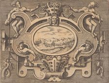 Targhe ed altri ornati di varie e capricciose invenzioni (Cartouches and other ornaments o..., 1773. Creator: Unknown