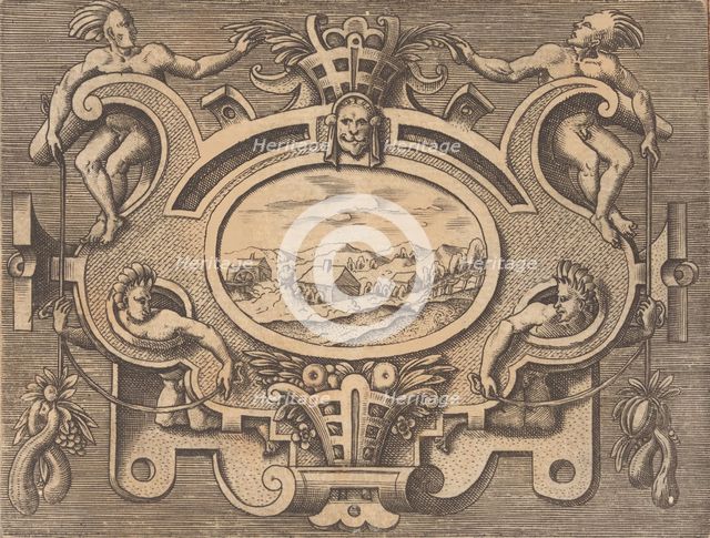 Targhe ed altri ornati di varie e capricciose invenzioni (Cartouches and other ornaments o..., 1773. Creator: Unknown.