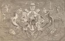 Targhe ed altri ornati di varie e capricciose invenzioni (Cartouches and other ornaments o..., 1773. Creator: Unknown