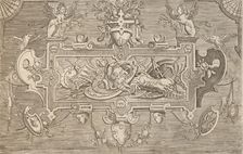 Targhe ed altri ornati di varie e capricciose invenzioni (Cartouches and other ornaments o..., 1773. Creator: Unknown