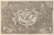 Targhe ed altri ornati di varie e capricciose invenzioni (Cartouches and other ornaments o..., 1773. Creator: Unknown