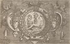 Targhe ed altri ornati di varie e capricciose invenzioni (Cartouches and other ornaments o..., 1773. Creator: Unknown