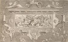 Targhe ed altri ornati di varie e capricciose invenzioni (Cartouches and other ornaments o..., 1773. Creator: Unknown