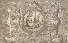 Targhe ed altri ornati di varie e capricciose invenzioni (Cartouches and other ornaments o..., 1773. Creator: Unknown
