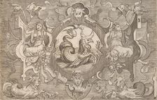 Targhe ed altri ornati di varie e capricciose invenzioni (Cartouches and other ornaments o..., 1773. Creator: Unknown