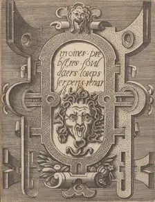 Targhe ed altri ornati di varie e capricciose invenzioni (Cartouches and other ornaments o..., 1773. Creator: Unknown