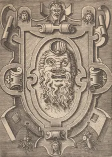 Targhe ed altri ornati di varie e capricciose invenzioni (Cartouches and other ornaments o..., 1773. Creator: Unknown