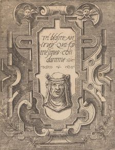 Targhe ed altri ornati di varie e capricciose invenzioni (Cartouches and other ornaments o..., 1773. Creator: Unknown