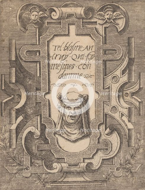 Targhe ed altri ornati di varie e capricciose invenzioni (Cartouches and other ornaments o..., 1773. Creator: Unknown.