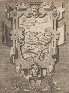 Targhe ed altri ornati di varie e capricciose invenzioni (Cartouches and other ornaments o..., 1773. Creator: Unknown