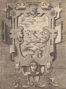 Targhe ed altri ornati di varie e capricciose invenzioni (Cartouches and other ornaments o..., 1773. Creator: Unknown