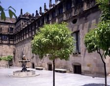Tarongers Courtyard inside the Palace of the Generalitat of Catalonia