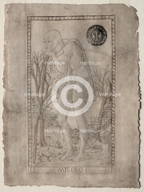 Tarocchi, before 1467. Creator: Master of the E-Series Tarocchi (Italian, 15th century).