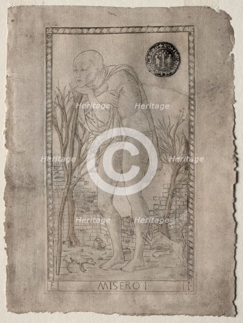 Tarocchi, before 1467. Creator: Master of the E-Series Tarocchi (Italian, 15th century).