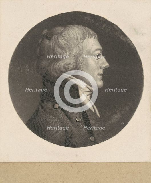 Tarsiere, 1798-1803. Creator: Charles Balthazar Julien Févret de Saint-Mémin.