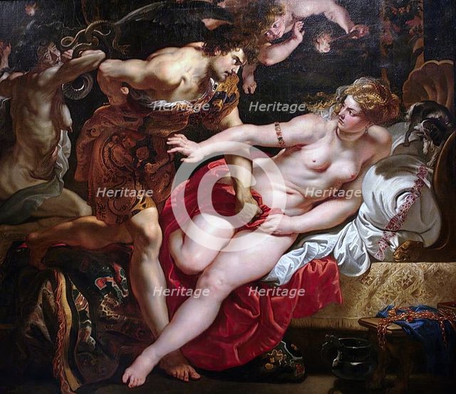 Tarquin and Lucretia, 1610. Creator: Peter Paul Rubens.