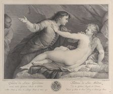 Tarquin and Lucretia, 1752. Creator: Charles Hutin