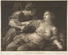 Tarquin and Lucretia, 1792. Creator: Johann Peter Pichler