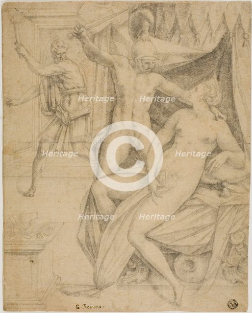 Tarquin and Lucretia, n.d. Creator: Unknown.