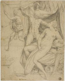 Tarquin and Lucretia, n.d. Creator: Unknown