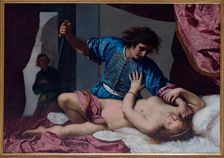 Tarquinius and Lucretia, 1640. Creator: Ficherelli, Felice (1605-1660)