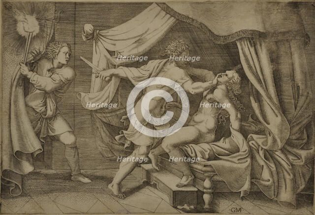 Tarquinius and Lucretia, 16th century.