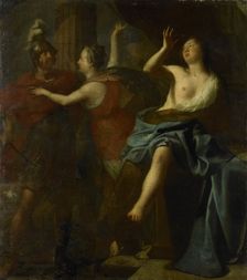 Tarquinius and Lucretia, 1700-1799. Creator: Anon