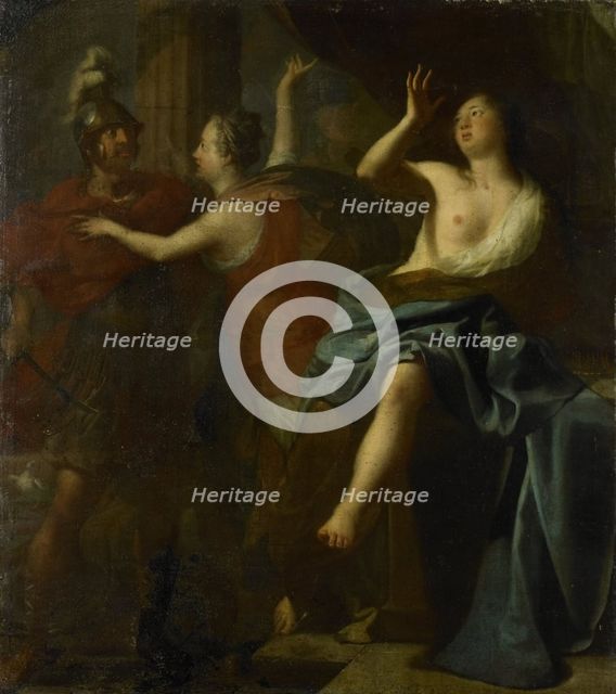 Tarquinius and Lucretia, 1700-1799. Creator: Anon.