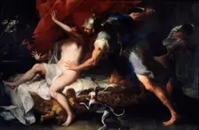 Tarquinius and Lucretia Creator: Giordano, Luca (1632-1705)
