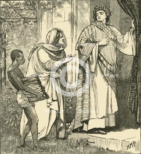 'Tarquinius and the Sibyl', 1890.   Creator: Unknown.