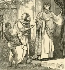 Tarquinius and the Sibyl 1890. Creator: Unknown