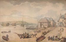 Tarr Point (Torpoint, Plymouth) c18th century. Artist: Thomas Rowlandson