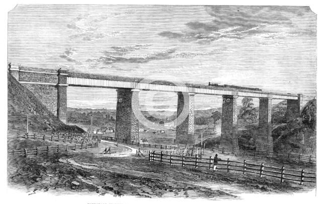 Tarradale Viaduct, on the Melbourne and Sandhurst Railway, Australia, 1864. Creator: Unknown.
