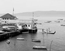 Tarrytown Boat Club, Tarrytown, N.Y., c.between 1910 and 1920. Creator: Unknown