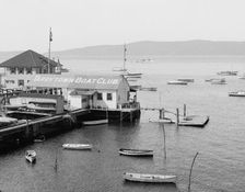 Tarrytown Boat Club, Tarrytown, N.Y., c.between 1910 and 1920. Creator: Unknown