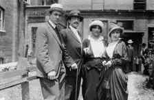 Tarrytown, I. Goldstein, A. Berkman, Rose Yurest, Helen Harris, 1914. Creator: Bain News Service