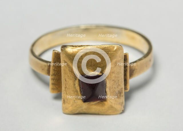 Tart Mold Ring, France, 13th century. Creator: Unknown.