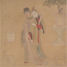 Tartar Officer with Blonde Lady, 19th century. Creator: Unknown