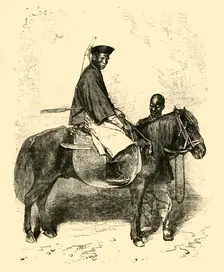 Tartar Horse Soldier 1890. Creator: Unknown
