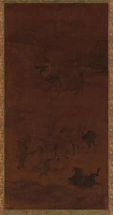 Tartar horsemen, Ming dynasty, 1368-1644. Creator: Unknown