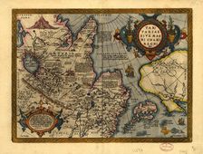 Tartariae Sive Magni Chami Regni typus, 1603. Creators: Abraham Ortelius, Jan Baptist Vrients