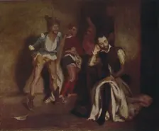Tasso in Prison (1839), 1937. Creator: Eugene Delacroix